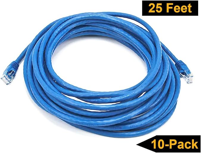 iMBAPrice 15' Cat5e Network Ethernet Patch Cable, 10 Pack - Image 7