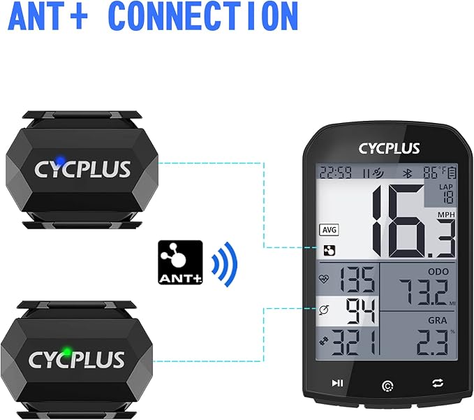 CYCPLUS Cycling Speed and Cadence Sensor Bluetooth & ANT+ Wireless Bike Cadence - Image 6