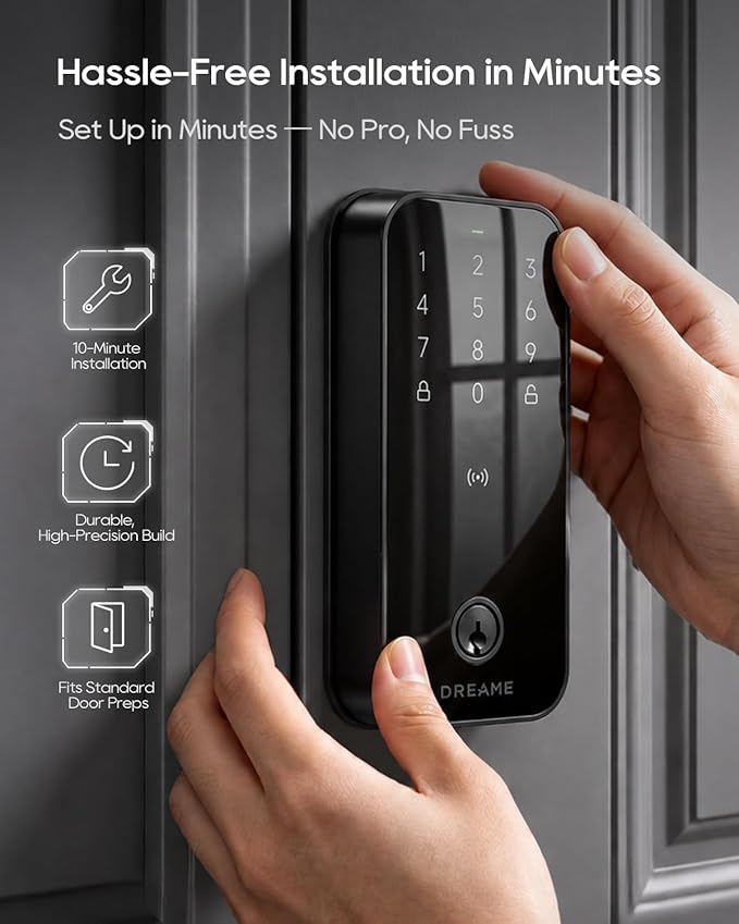 DREAME Smart Door Lock Turbo lite, Smart Locks - Image 6