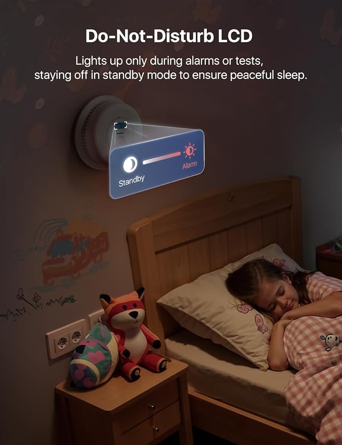 X-Sense Smoke and Carbon Monoxide Detector Combo 10-Year Battery, Wireless - Image 8