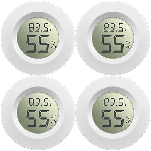 Weewooday Mini Hygrometer Thermometer Digital LCD Monitor Indoor/Outdoor Room by Weewooday
