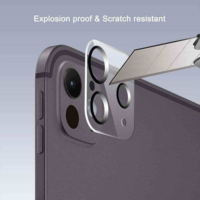 Ailun 2 Pack Screen Protector for iPad Pro 13 Inch 2025/2024 + 2 Pack Camera - Image 4