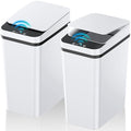 KOEYLE 2 Pack 2.2 Gallon Automatic Touchless Garbage Can, Small Motion Sensor by KOEYLE