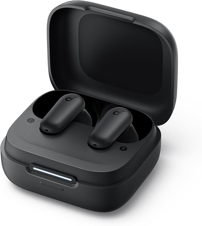 Soundcore P30i by Anker Noise Cancelling Earbuds, Hands-Free Viewing | Strong and Smart Noise Cancelling, Powerful Bass, 45H Playtime, 2-in-1 Case and Phone Stand, IP54, Bluetooth 5.4 - Image 7