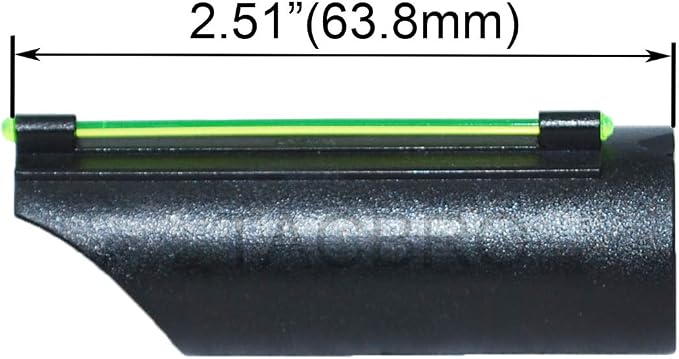® Universal Mossberg Remington 12GA / 20GA Green Shotgun Fiber Optic Front Sight - Image 4