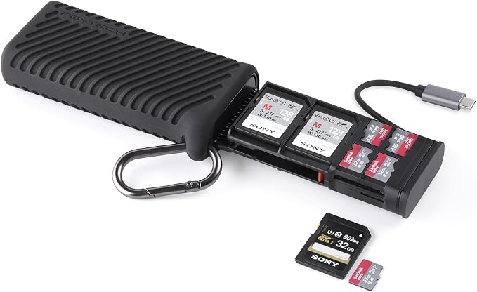 PGYTECH CreateMate High-Speed 2-in-1 SD Card Reader Adapter USB 3.1 Type-C by PGYTECH-US