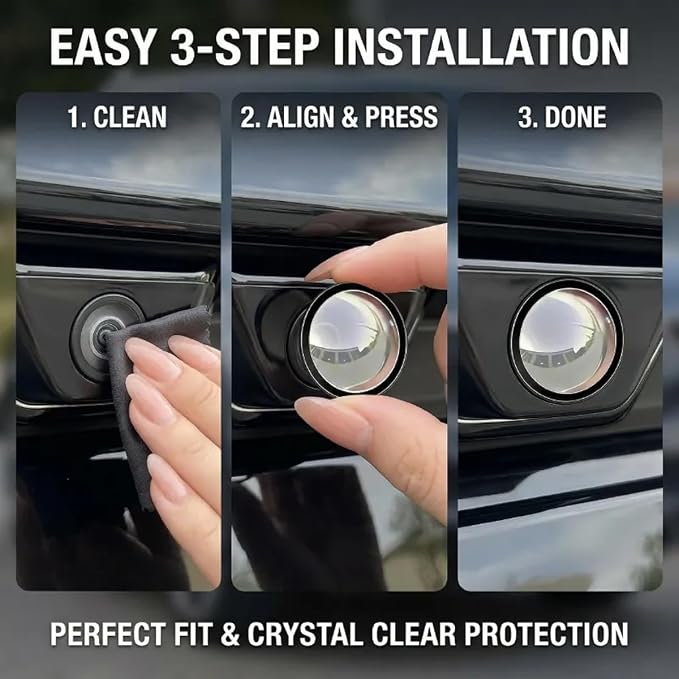 Car Camera Lens Protector, Anti-Rain Car Reversing Cameras Protection, Simple - Image 2