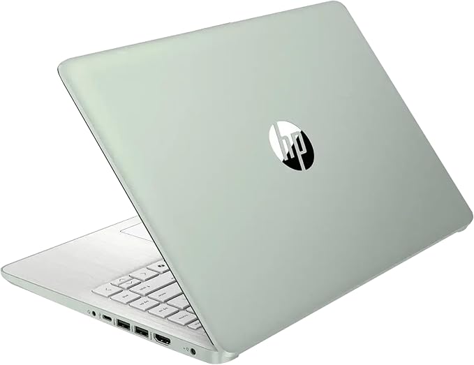 HP Stream 14" HD Laptop, Intel Processor N150, 16GB RAM, 128GB UFS, Intel Graphics, Copilot, Fast Charge, Wi-Fi 6, Win 11 S, Green (Renewed) by Unknown