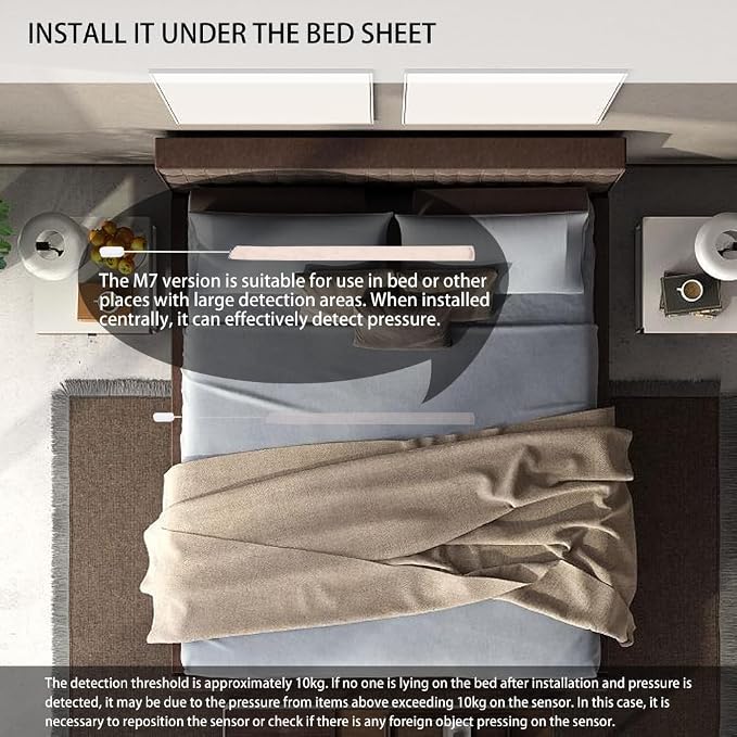 Zigbee Pressure Senor Occupancy/Presence Detector Stress Belt Hidden in - Image 6