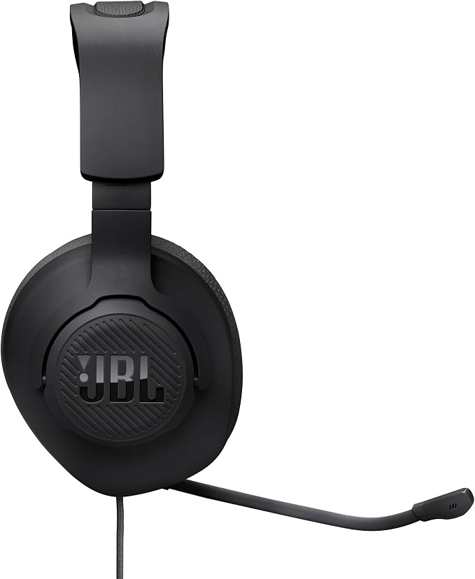 JBL Quantum 100M2 Wired Gaming Headset, Detachable Mic - Black | Memory Foam Ear Cushions And 3.5 Mm Jack Work With PC, PlayStation, Xbox, Nintendo Switch For Immersive PC Gaming Sessions - Image 10