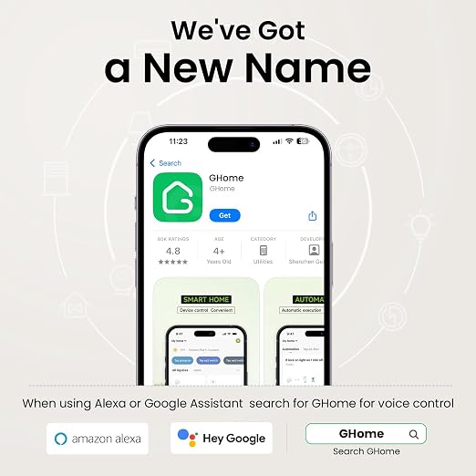 GHome Smart Plug Mini, WiFi Smart Outlet Plug Works - Image 9