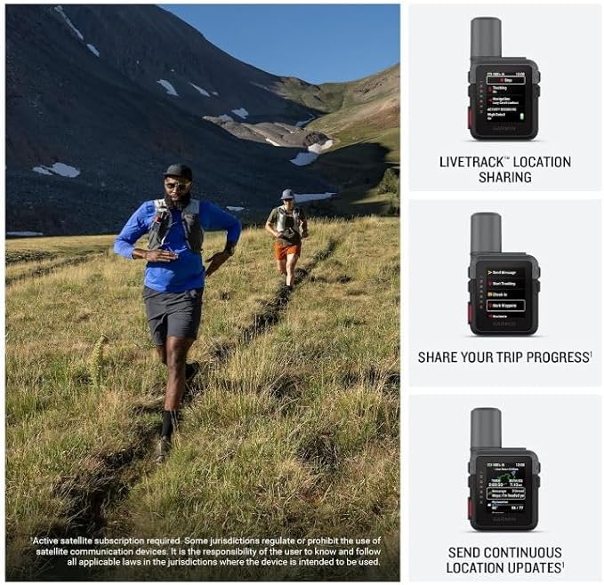 Garmin inReach Mini 3 Rugged Compact Global Satellite Communicator, Color - Image 4