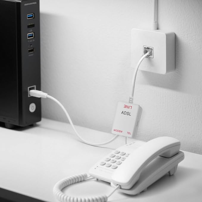 Uvital in-Line DSL Filter Splitter, ADSL Splitter Filter, DSL Filter - Image 7