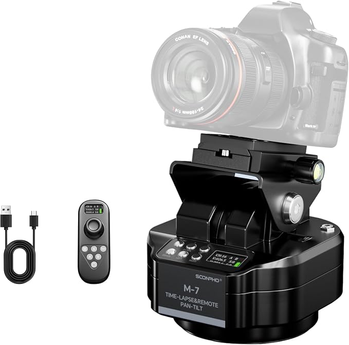 Soonpho M7 Time-Lapse Motorized Tripod Head by soonpho