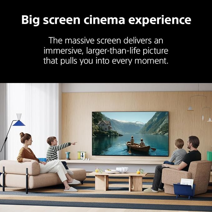 Sony 75 Inch BRAVIA 3 II LED 4K HDR Smart Google TV with Gemini K-75XR30M2 | Anti-Glare, XR Processor with AI Technology, Dolby Vision/Atmos, 120Hz Refresh Rate, 4K movie credits included, 4xHDMI 2.1 - Image 2
