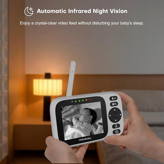 HelloBaby Monitor No WiFi Video Baby Monitor - Image 3