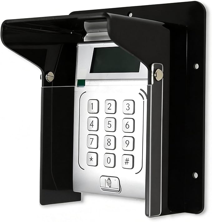 Doorbell Rain Cover, Gate Outdoor Keypad Cover, Universal Flip-Open Rain Shield by Unknown