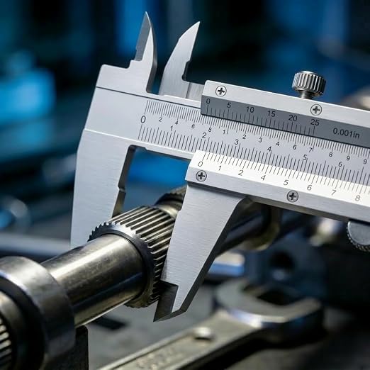 Vernier Caliper, 0-6inch/0-150mm Manual Micrometer, Stainless Steel Caliper - Image 4