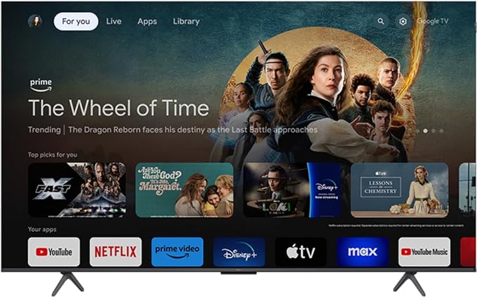 TCL 55Q671G 55" Class 4K Ultra HD HDR QLED Smart TV with Google TV (Renewed) - Image 3