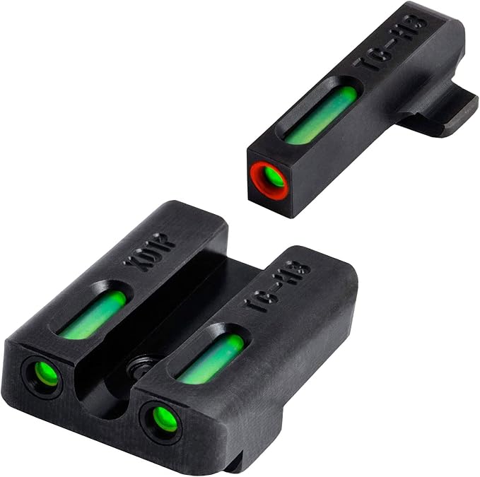 Truglo TFX PRO Handgun Sight, Glowing Shock Proof Tritium and Fiber Optic Night by TruGloInc-Sports