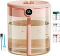 Dreamzy Humidifier for Large Room Cool Mist Bedroom Desktop Double Nozzle Cool Mist Humidifier with Night Light,with 2 Cleaning Brush Top Fill Lasts Up to 24 Hours,Auto Shut-Off,No leakage Design(Pink by Unknown