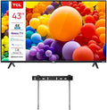 TCL 43-Inch Class 4-Series 4K 2160P LED Smart Roku TV Dual-Band WiFi Works with Siri Alexa and Hey Google (Renewed) by Amazon+Renewed