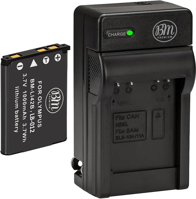 BM Premium LB-012 Battery and Battery Charger by BMPremium