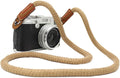 DOROM Vintage Handmade Cotton Leather Rope Camera Neck Strap by Unknown