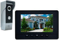 Wired Video Intercom System, 7 Inch Video Doorbell Door Camera Kit | Dual-way by AMOCAM