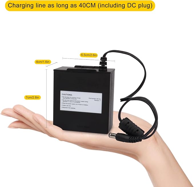 Compatible with Medela Pump in Style, Portable AA Battery Pack for 9V Breast Pump, Upgraded Replacement Battery Case for Medela Advanced (9017002) - Image 5
