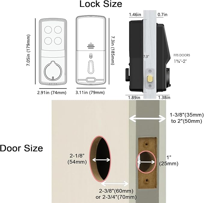 Lockly Secure Plus, Keyless Entry Door Lock, Smart Locks - Image 3