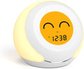 Kids Room Thermometer, Hygrometer and Cute Facial Expressions, Colorful Light by iTOMA