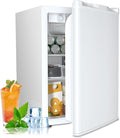 Antarctic Star 2.56 Cu.Ft. Mini Fridge with Freezer, Small Refrigerators with Adjustable Thermostat, Low Noise, Energy Saving, Compact Refrigerators for College Dorm, Office, Bedroom, Apartment, White by AntarcticStar