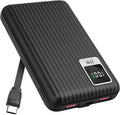 25W Super Fast Charging Portable Charger Power Bank with Built in Cable, 10000mAh Slim USB C Power Bank for Samsung Galaxy S26 Ultra/S26/S26+/S25 Ultra/S25/S24 Ultra/S24/S23 Ultra/S22 Ultra/Note 20 by Unknown