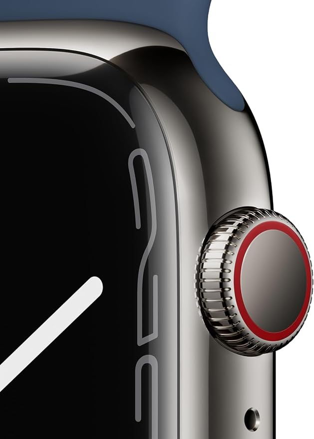 Apple Watch Series 7 Graphite Stainless Steel Case - Image 3