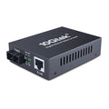 Gigabit SC to RJ45 Fiber Media Converter, 10/100/1000Mbps RJ45 Port to 1000Mbps by HiFiber