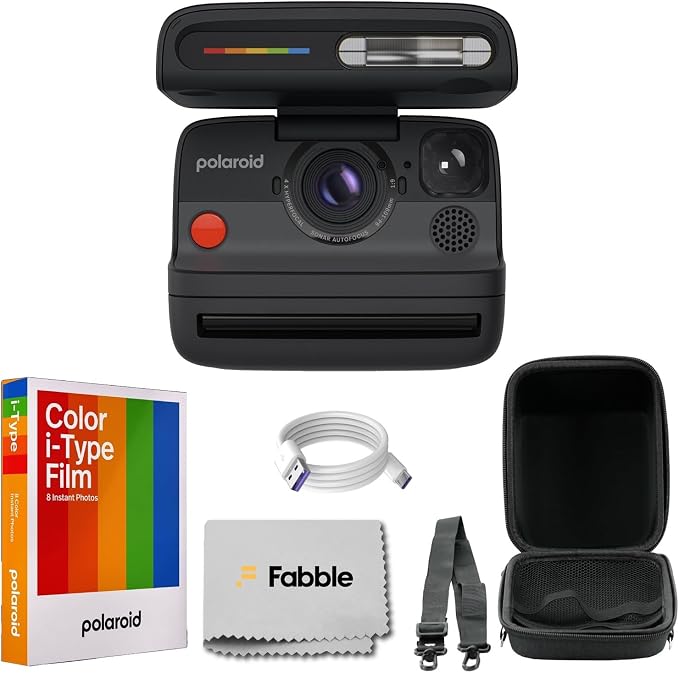 Polaroid Flip Instant Camera Black Bundle by Polaroid