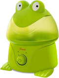 Crane Ultrasonic Cool Mist Animal Humidifier for Kids Bedroom and Nursery, 1 Gallon Easy Clean, Adjustable Settings, Frog Humidifier by Crane