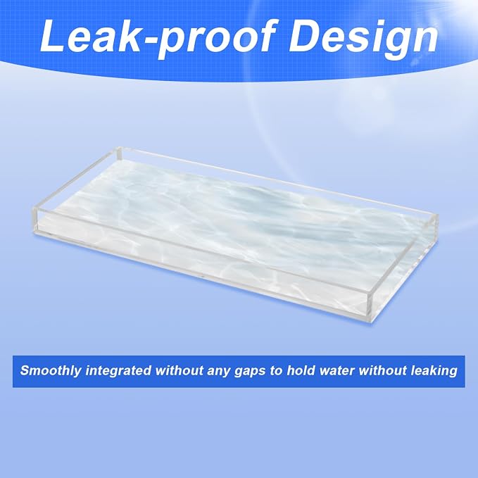 Acrylic Humidifiers Tray for Dreo Humidifier HM311 4L Tank, Leak-Proof Tray for Smart Humidifiers HM311S 4L, Moisture-Proof Humidifier Trays Floor(Not Include Humidifier) (Clear, 4L) - Image 3