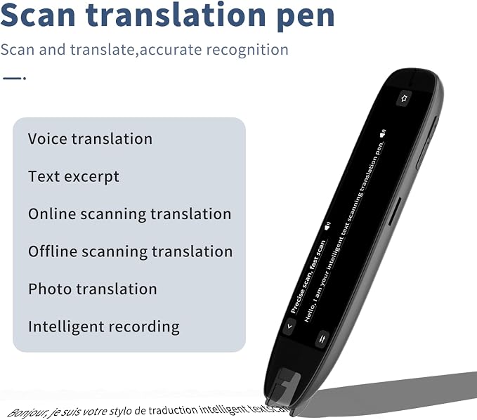 Scan Translator Pen, Dyslexia Tools, Language Translator Device, Text to Speech - Image 2