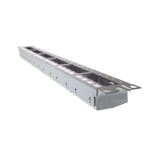 Patch Panel 24 PT MOD Flush Mount BLK - Image 2