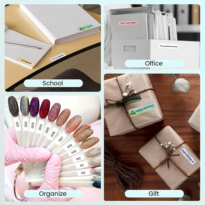 Phomemo Label Maker, D30 Portable Bluetooth Label Maker Machine - Image 9