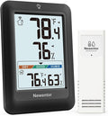 Newentor Indoor Outdoor Thermometer Wireless, Weather Station by Newentor