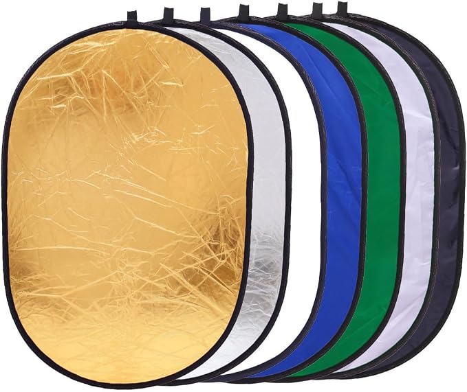 REFLEX CAMERA 7-in-1 Photography Reflector 60x90cm/23x35 by ReflexCamera