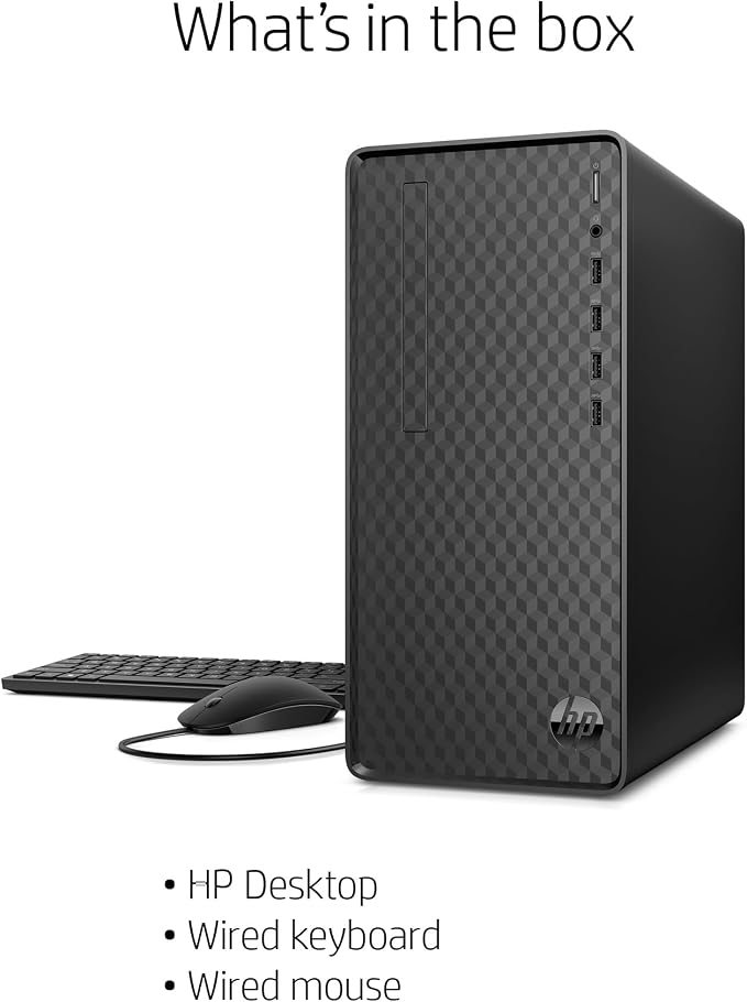 HP Pavilion Desktop Computer, Intel Core i5-10400, 16GB DDR4, 512GB SSD | Compact Design Desktop Computer for Business Daily use, Wired Keyboard & Mouse, Triple Display Supported, Windows 11 Home - Image 8