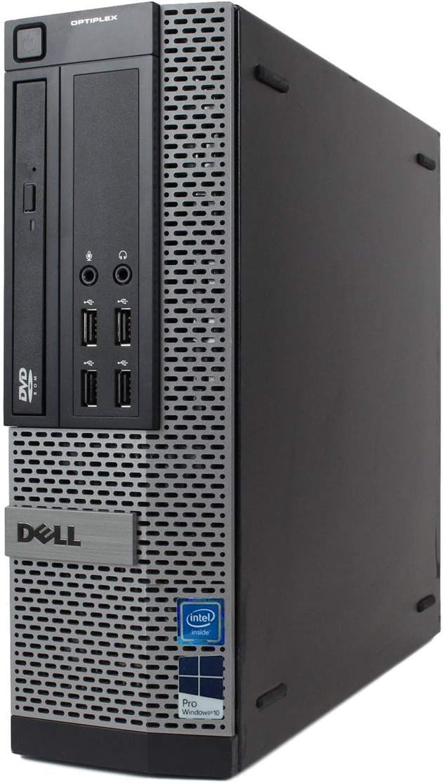 Dell Optiplex 7010 Desktop Computer - Intel Core i7 Up to 3.8GHz Max Turbo Frequency, 16GB DDR3, New 1TB SSD, WiFi, USB 3.0, DVDRW, 2X Display Port, Windows 11 Pro (Renewed) by Amazon+Renewed