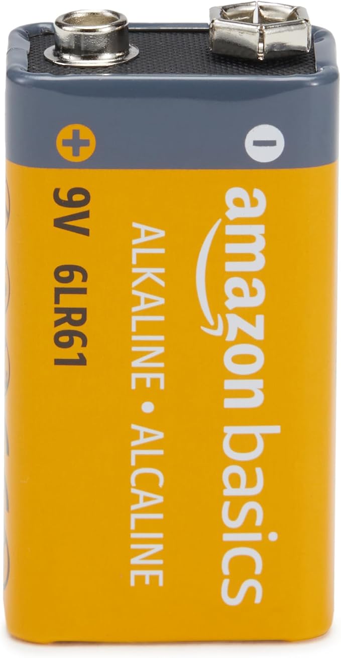 Amazon Basics 4-Pack 9V Long-Lasting Alkaline Batteries - Image 3