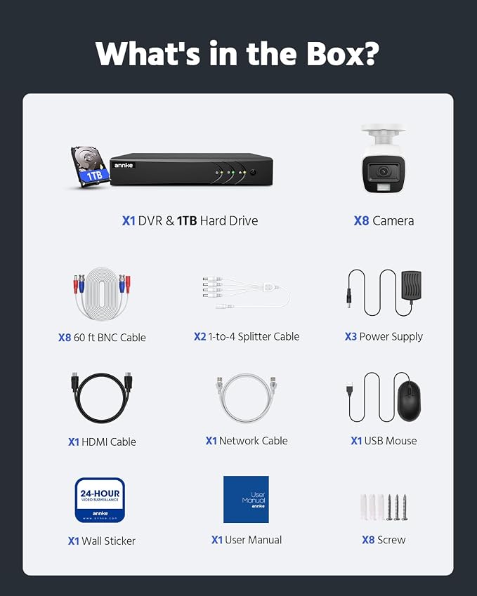 ANNKE 3K Lite Wired Security Camera System - Image 9