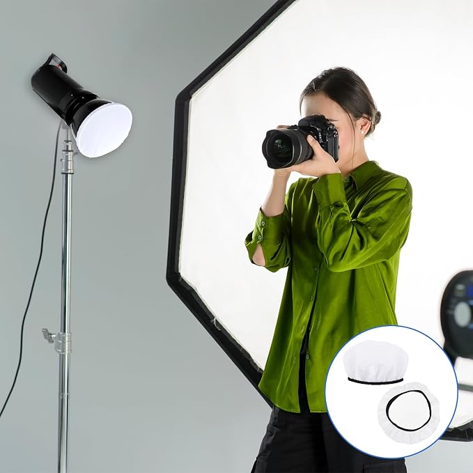 4 Pack 6.29"/16cm Light Diffuser White Diffuser Lamp Cover Soft lamp Shade - Image 4