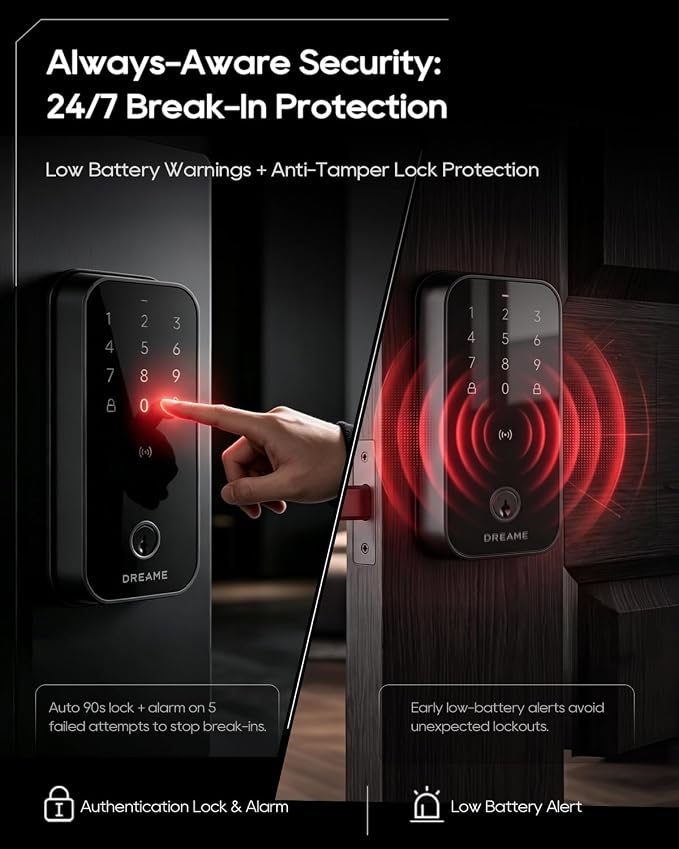 DREAME Smart Door Lock Turbo lite, Smart Locks - Image 7